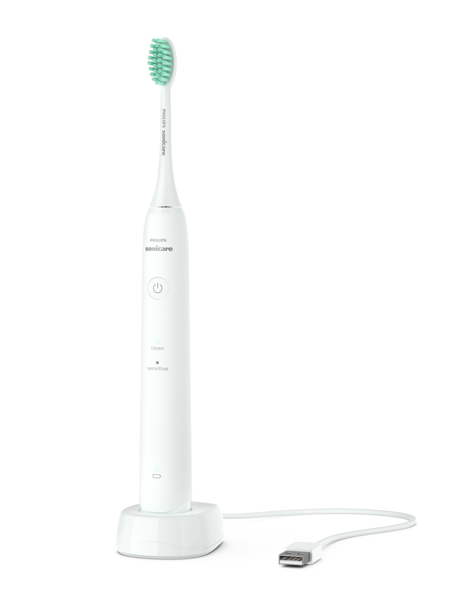 Philips 2000 series HX2431/02 electric toothbrush Adult Sonic toothbrush White