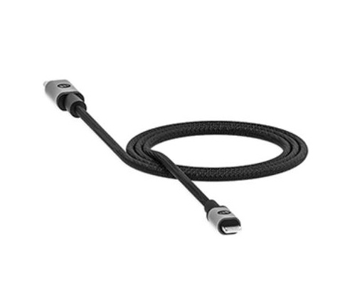 409903289 mophie - Cable Lightning - 24 pin USB-C macho a Lightning macho - 1 m - negro