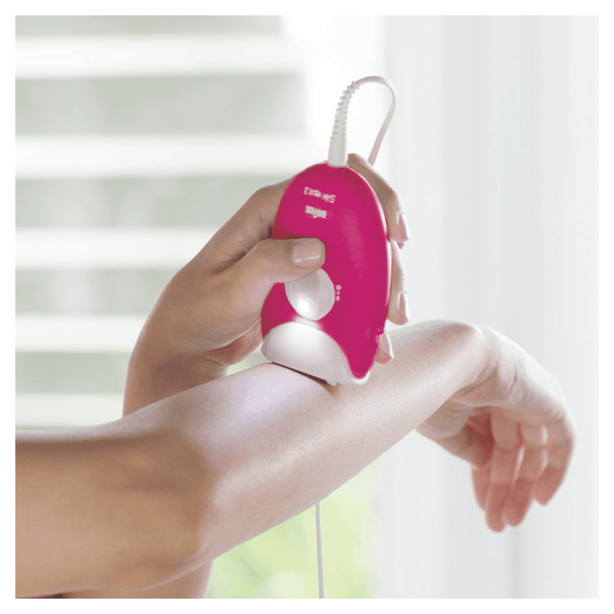 Braun Silk-épil 3 81646956 epilator 20 tweezers White, Pink – image 3
