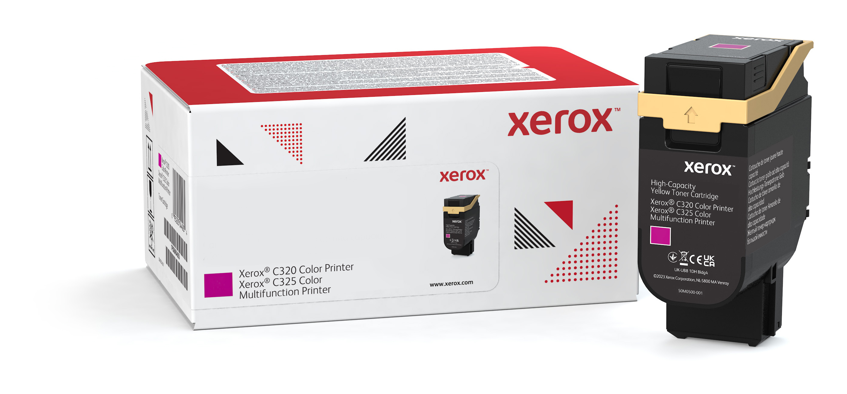 Xerox Genuine C320 Color Printer/C325 Color Multifunction Printer Magenta High capacity Toner Cartridge (5500 Pages)