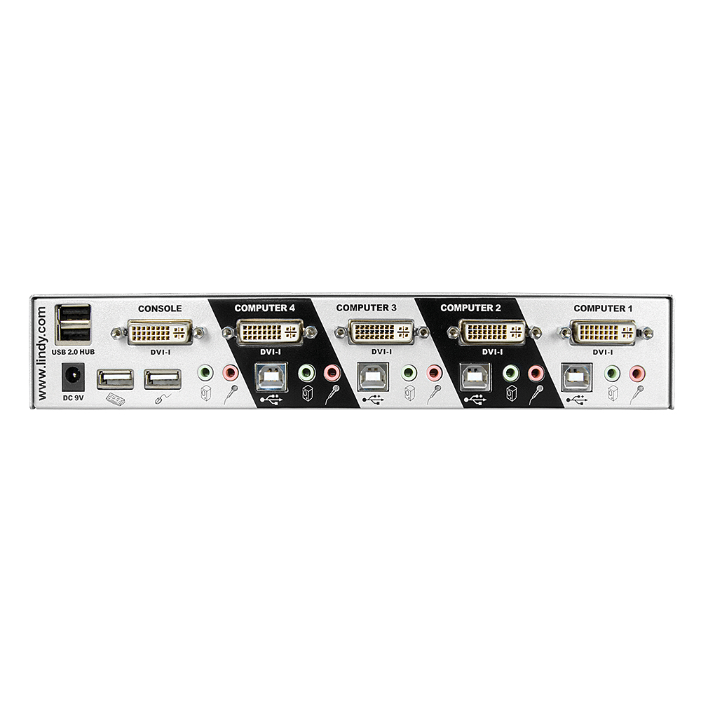 Lindy 39339 KVM switch Silver – image 2