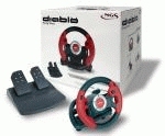 NGS Diablo Steering wheel + Pedals PC, Playstation 2, Playstation 3 – image 3