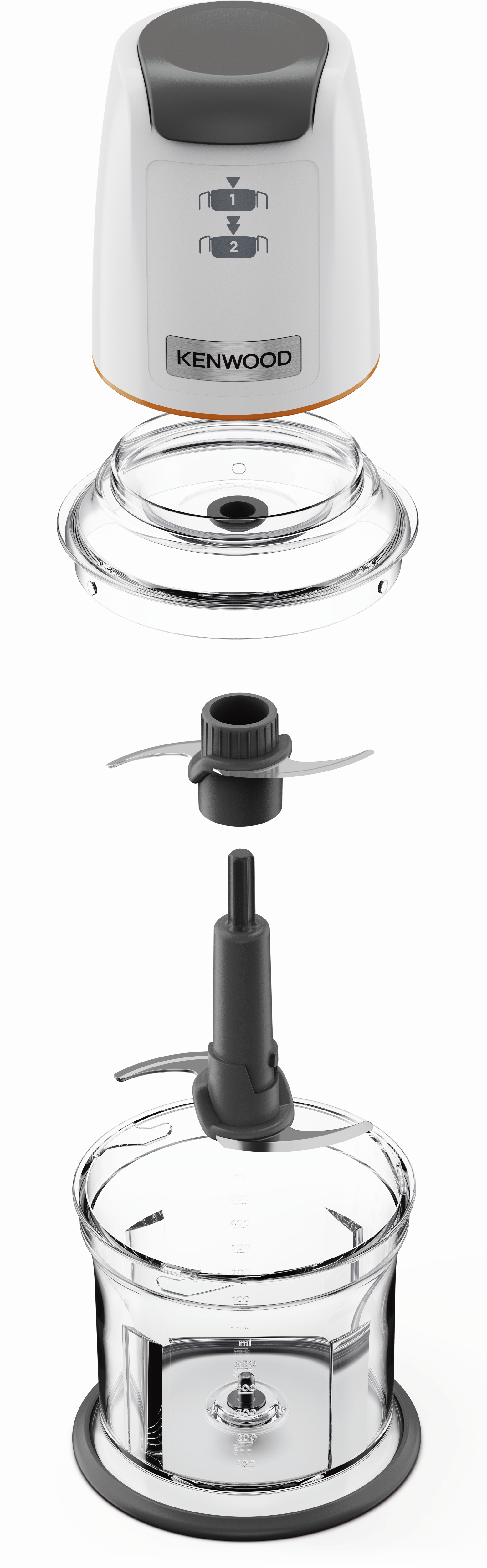 Kenwood Easy Chop Mini Chopper CHP61.000WH – image 2