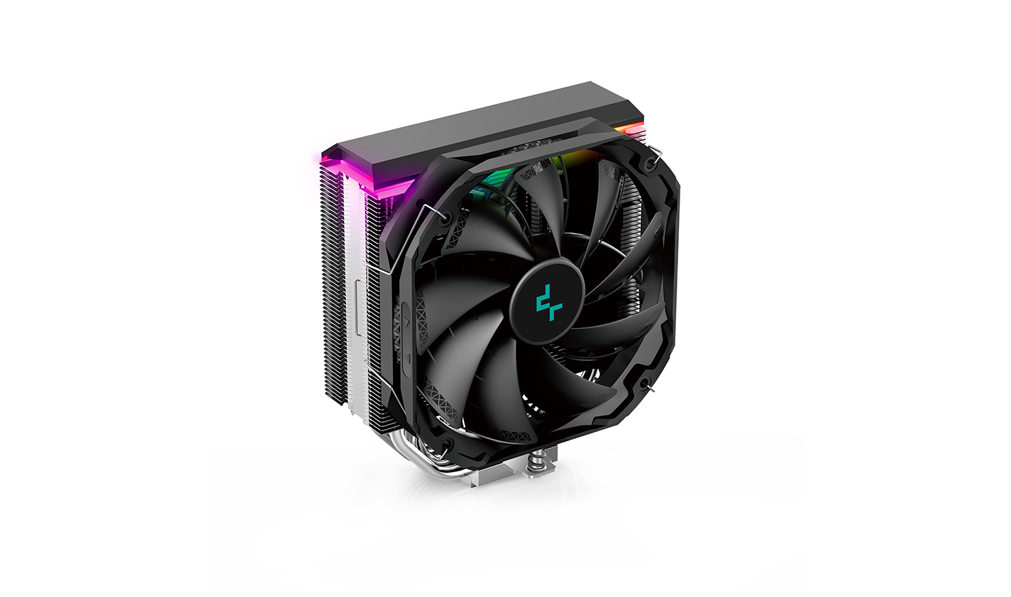 Disipador Deepcool AS500 - 4-Pines - 1200 RPM - RGB - Negro - R-AS500-BKNLMN-G