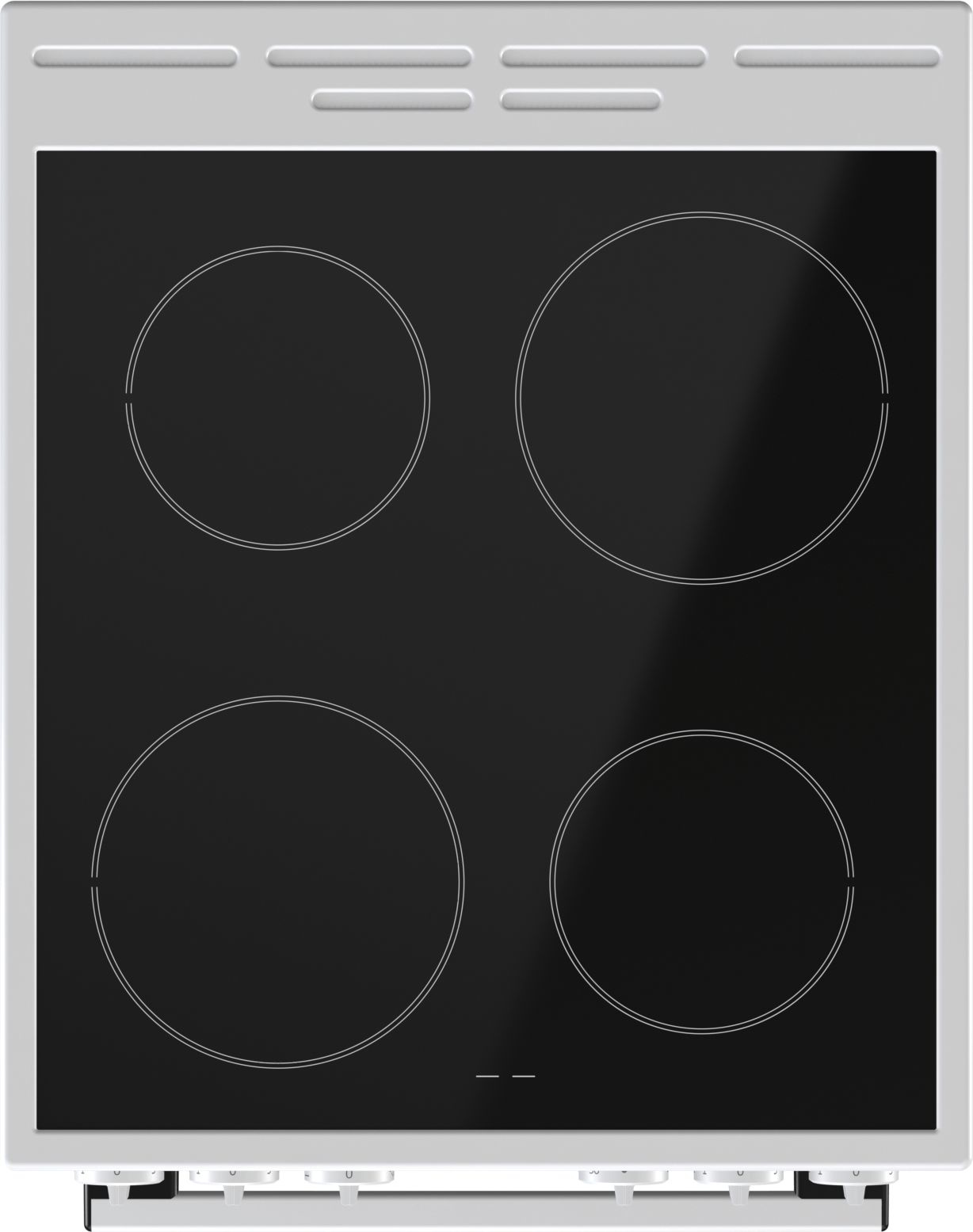 Gorenje EC5111WG Freestanding cooker Electric Ceramic hob Black, White – image 5