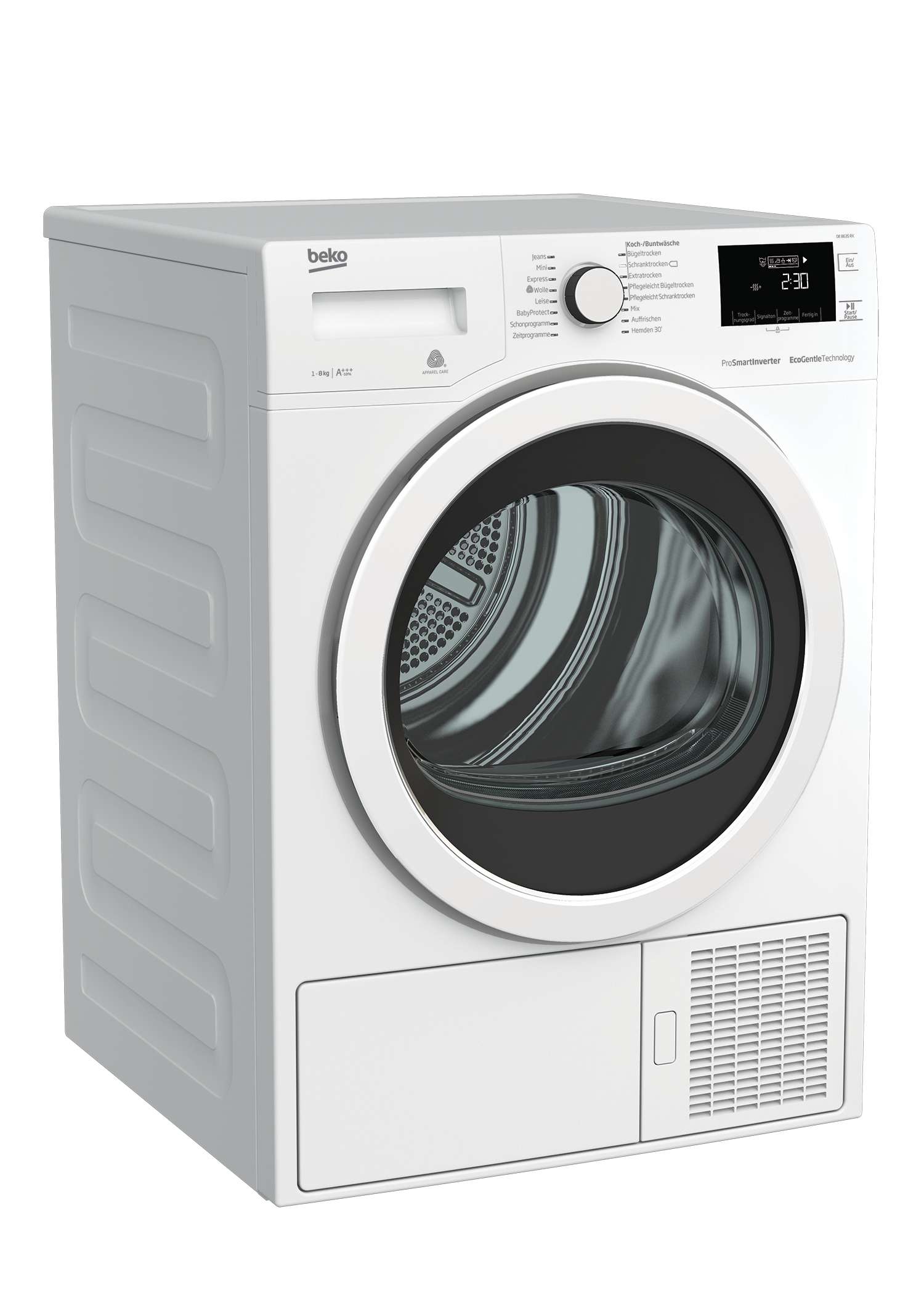 Beko DE8635RX tumble dryer Freestanding Front-load – image 2