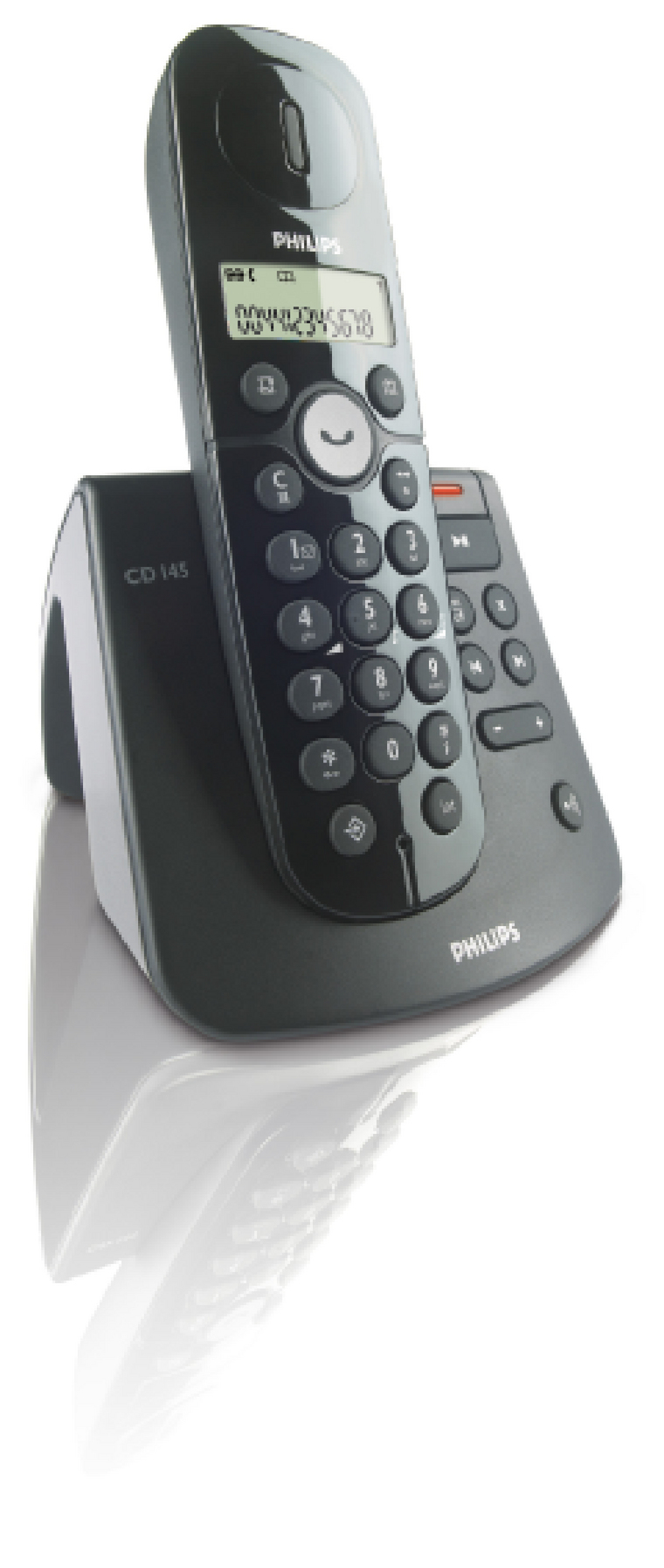 Philips CD1451B Cordless phone answer machine