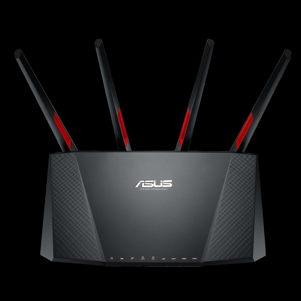 ASUS DSL-AC68VG wireless router Gigabit Ethernet Dual-band (2.4 GHz – image 4