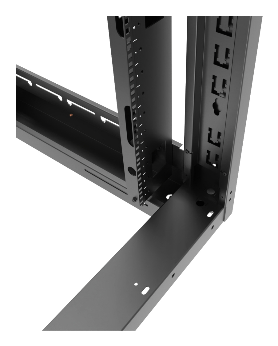 Vertiv GL42UG2EZ-3042-B-MSS rack cabinet 42U Floor mounted rack Black – image 3
