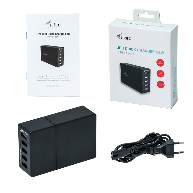 i-tec USB Quick Charge Smart Charger 5 Port – image 5