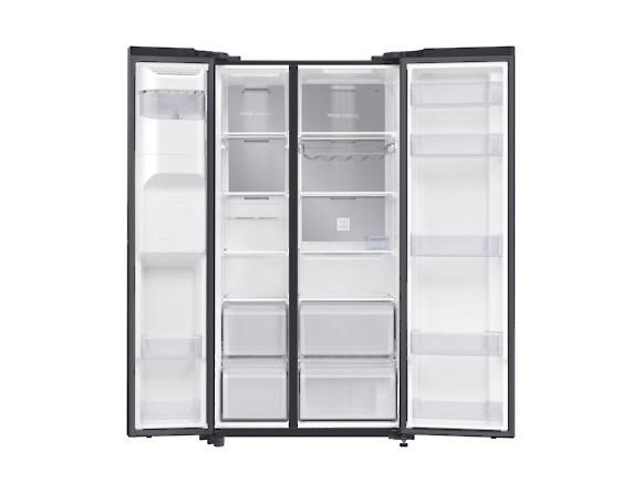 Samsung RS65R54422C side-by-side refrigerator Freestanding – image 4