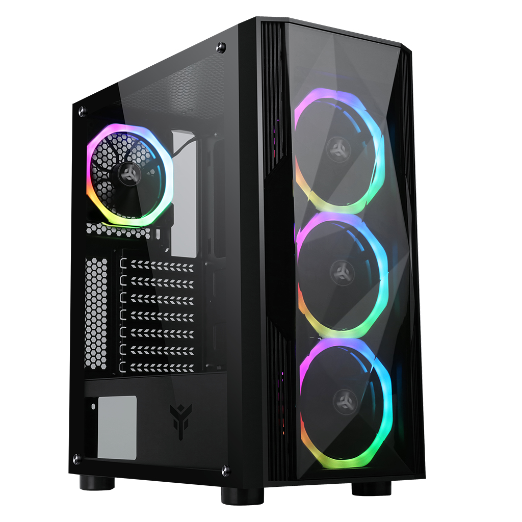itek SHAKE EVO Midi Tower Black image 1