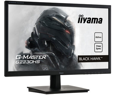 Moniteur LCD iiyama 54,7 cm (21,5") Full HD LED - 16:9 - Noir - Nématique Torsadé (TN) - Résolution 1920 x 1080 - 16,7 Mil