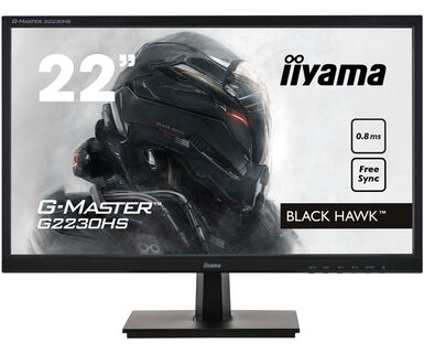 Moniteur LCD iiyama 54,7 cm (21,5") Full HD LED - 16:9 - Noir - Nématique Torsadé (TN) - Résolution 1920 x 1080 - 16,7 Mil