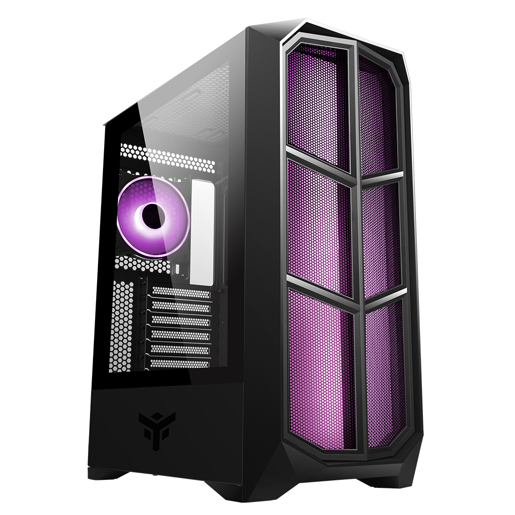 itek VERTIBRA Y210 Midi Tower Black image 23