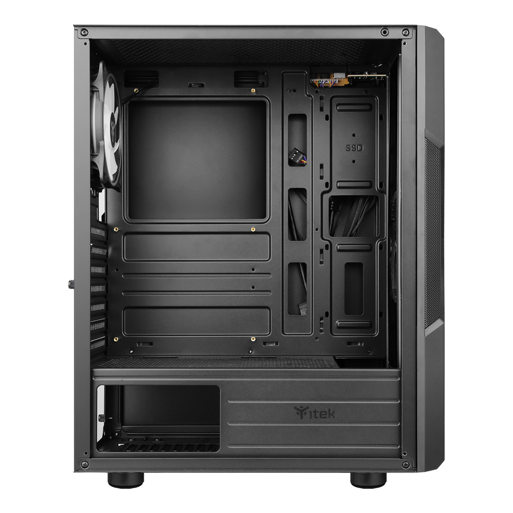 itek SPACIRC XO Midi Tower Black image 5