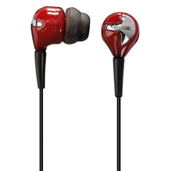 Hama HK-3025 Headphones Wired In-ear Black, Red – image 1
