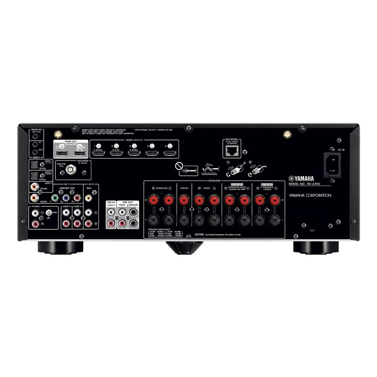 Yamaha RX-A780 95 W 7.2 channels Surround 3D Black – image 2