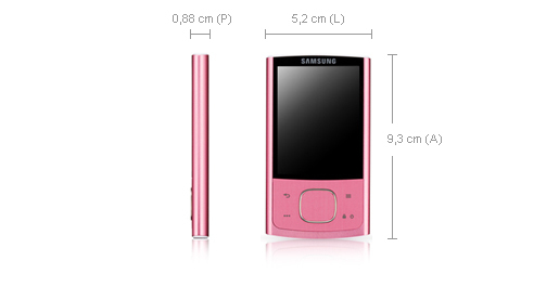 Samsung YP-R0JCP MP3/MP4 player – image 2