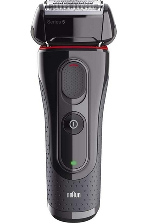 Braun 5-5020s Foil shaver Trimmer Black, Red