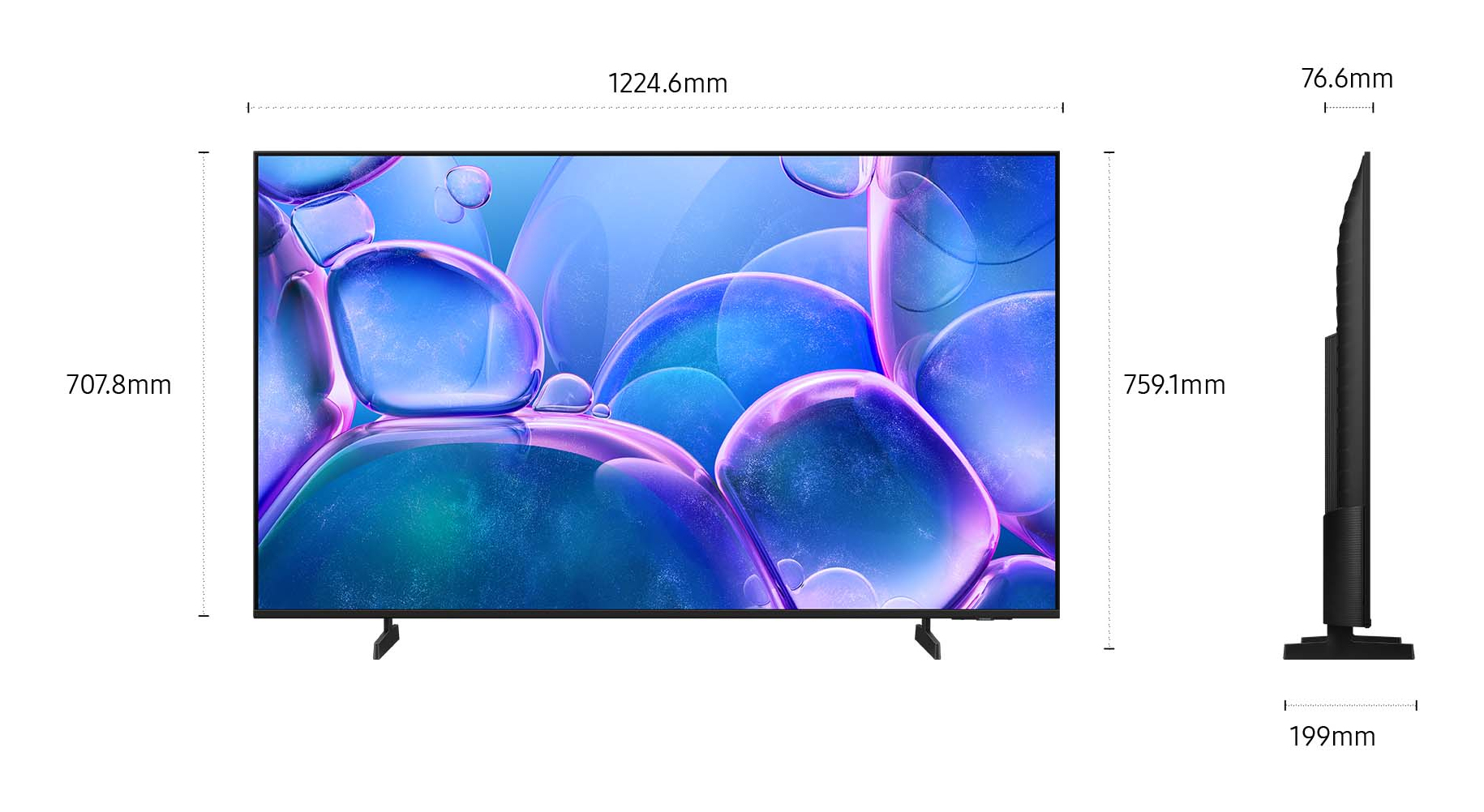 TV Samsung LED UE55U7000FU 55 4K UltraHD 50Hz Smart TV Tizen HDR10 Alexa VRR — photo 3