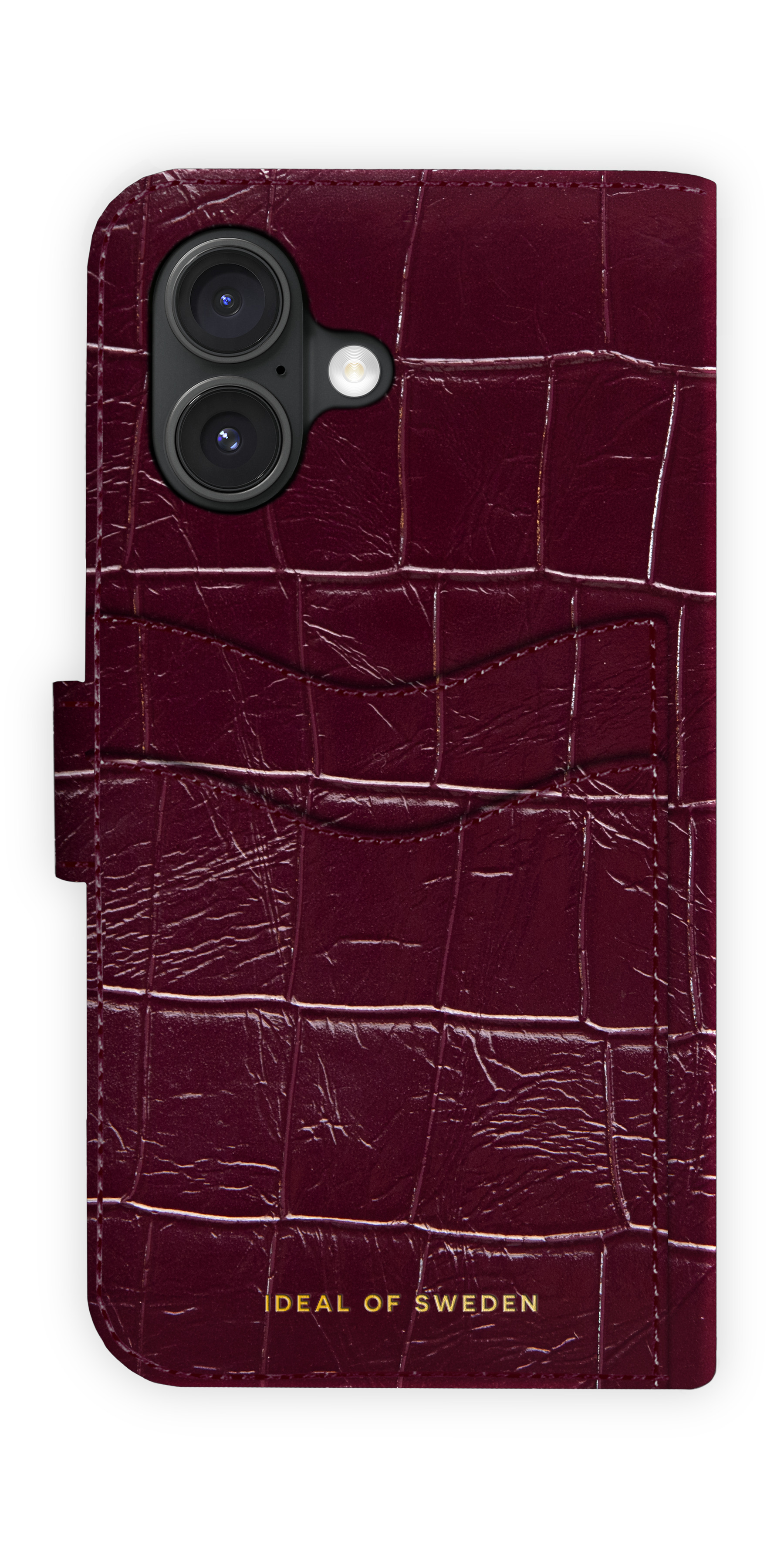 iDeal of Sweden Magnet Wallet+ MagSafe iPhone 16 Fine Wine Croco – image 2