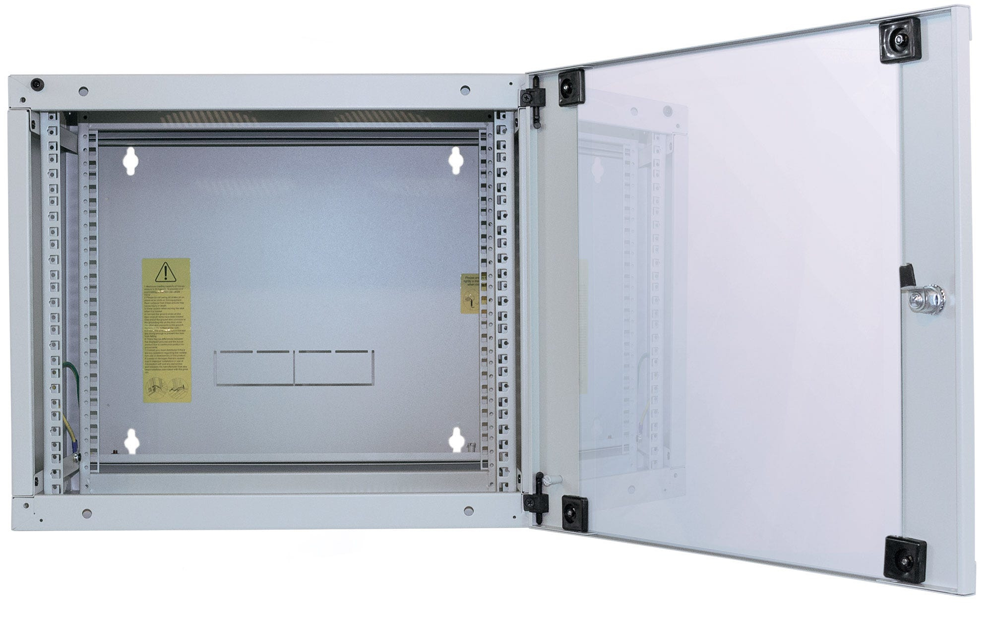 Intellinet 19" Network Cabinet - Wall Mount (Double Section Hinged Swing Out), 12U – image 4