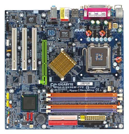 GIGABYTE GA-8I865GM-775 motherboard LGA 775 (Socket T) micro ATX
