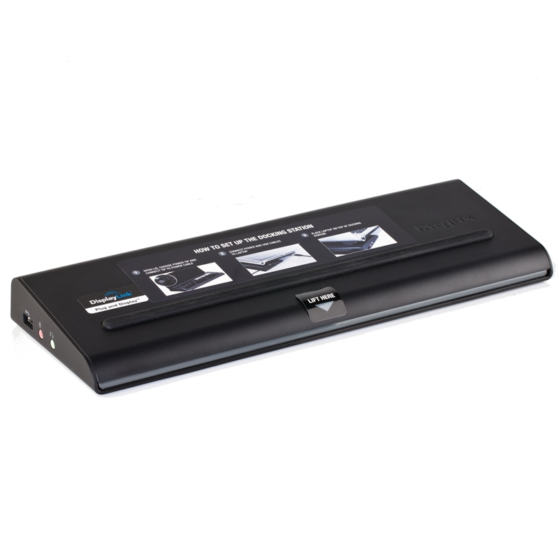 Targus DV2K Wired USB 3.2 Gen 1 (3.1 Gen 1) Type-A Black – image 1