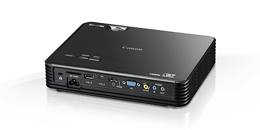 Canon LED LE-5W Portable projector 500 ANSI lumens DLP WXGA (1280x800) Black – image 3