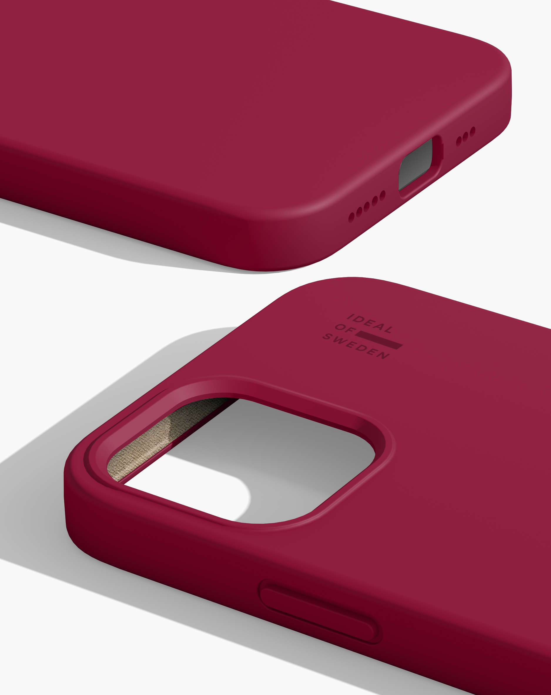 iDeal of Sweden Silicone Case MagSafe iPhone 12 / 12 Pro Cranberry – image 3