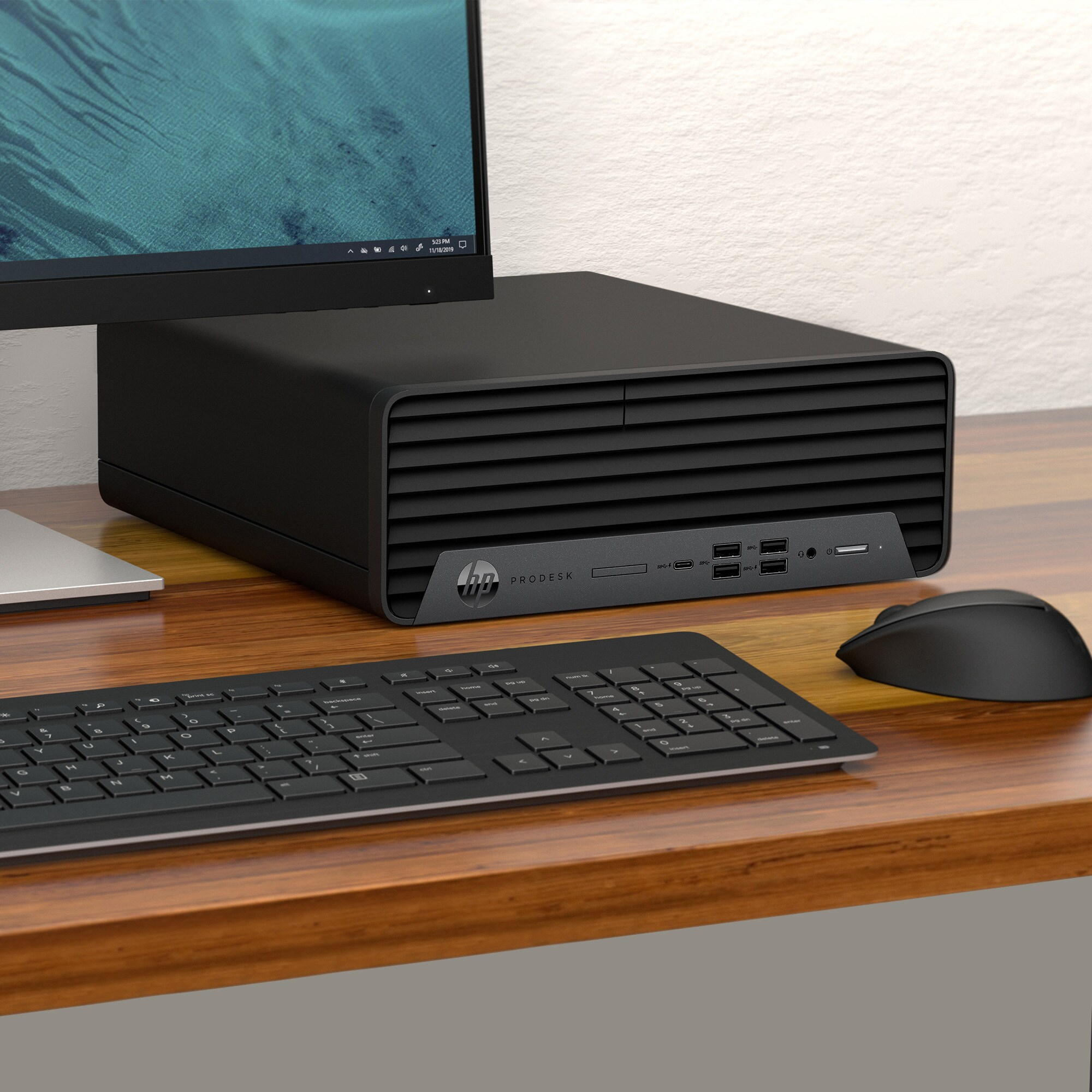 HP ProDesk 600 G6 + USB-C Dock G5 Intel® Core™ i7 i7-10700 8 GB DDR4-SDRAM 512 GB SSD Windows 10 Pro SFF PC Black image 5