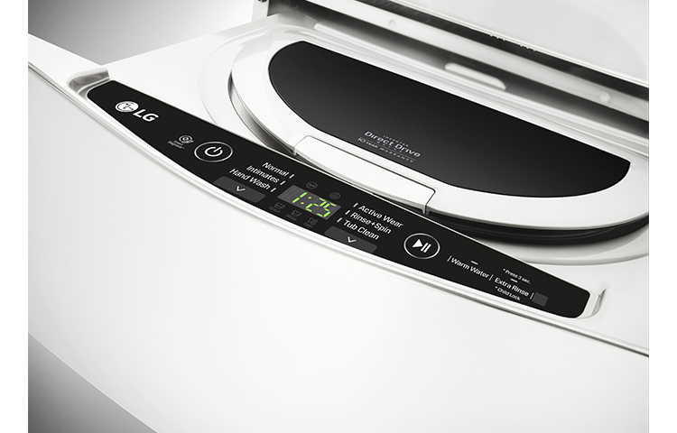 LG WD100CW washing machine Top-load 700 RPM White – image 6