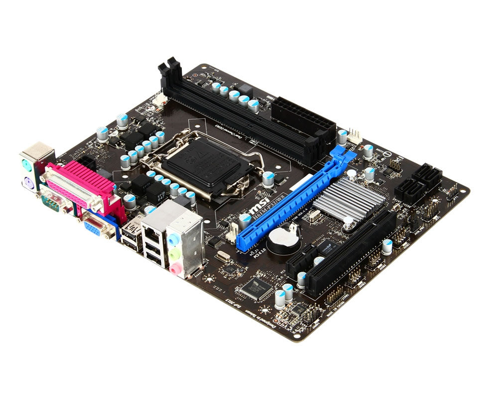 MSI H61M-P32/W8 motherboard Intel® H61 LGA 1155 (Socket H2) micro ATX – image 2