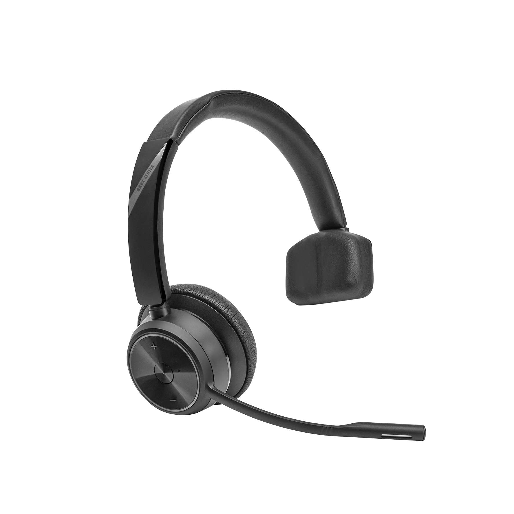 HP Poly Savi 7310 - Savi 7300 series - headset - on-ear - DECT - wireless - USB-A via DECT adapter - black - UC certified