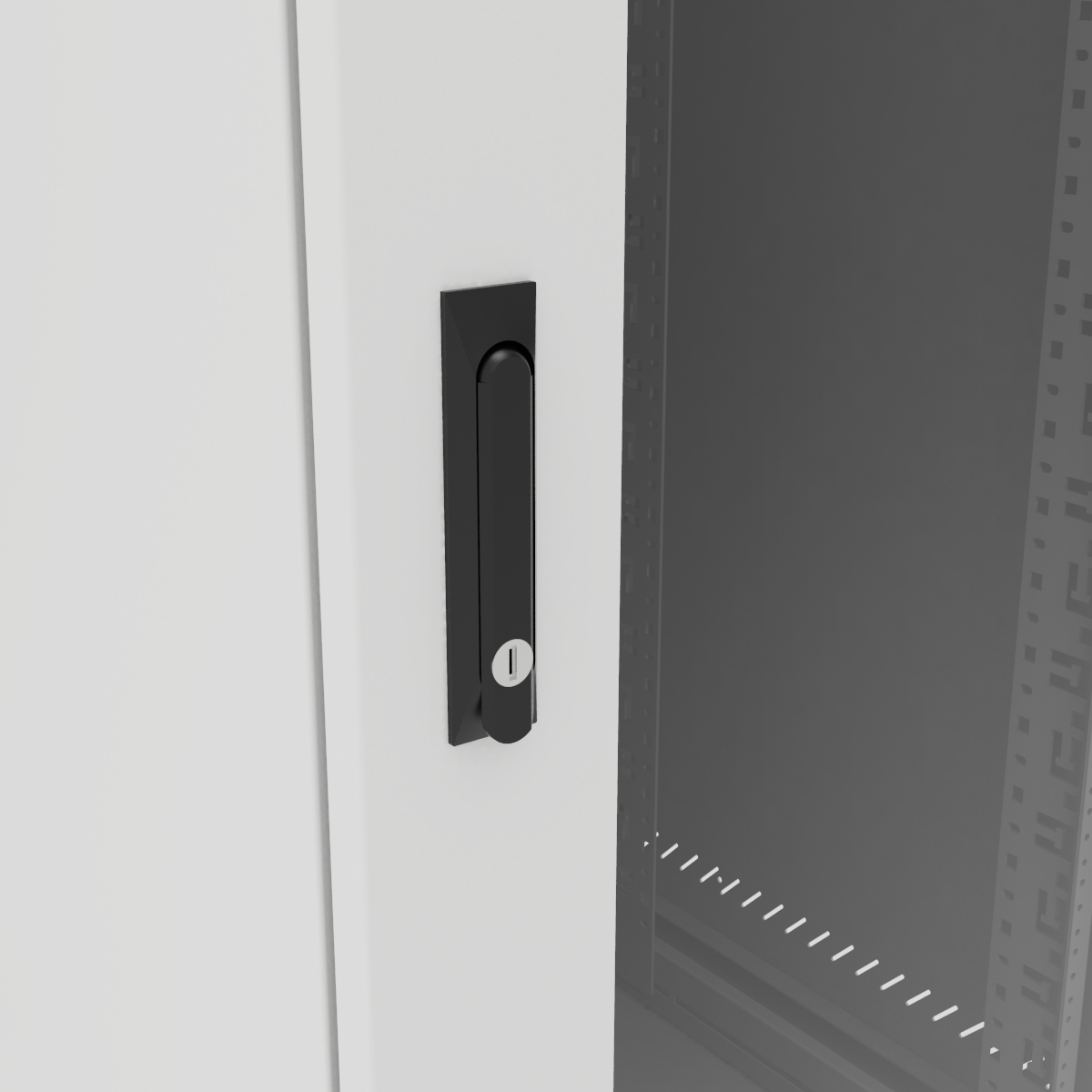 Vertiv VR Rack GL48WMCMP-W-SH-AF-00 rack cabinet 25U Wall mounted rack White – image 4