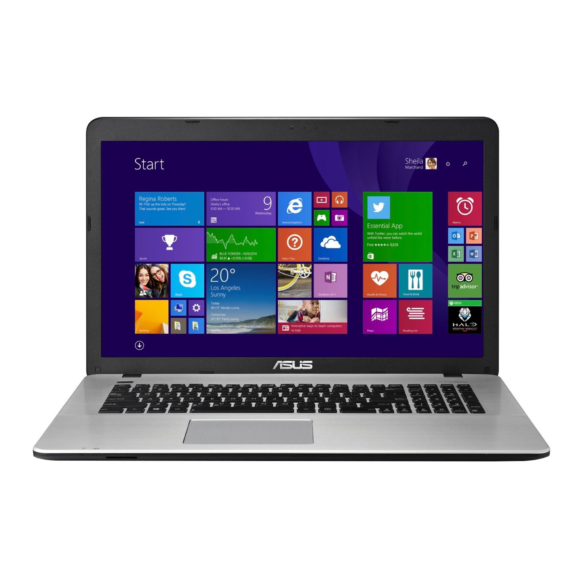 ASUS F751LX-T4037T Intel® Core™ i7 i7-5500U Laptop