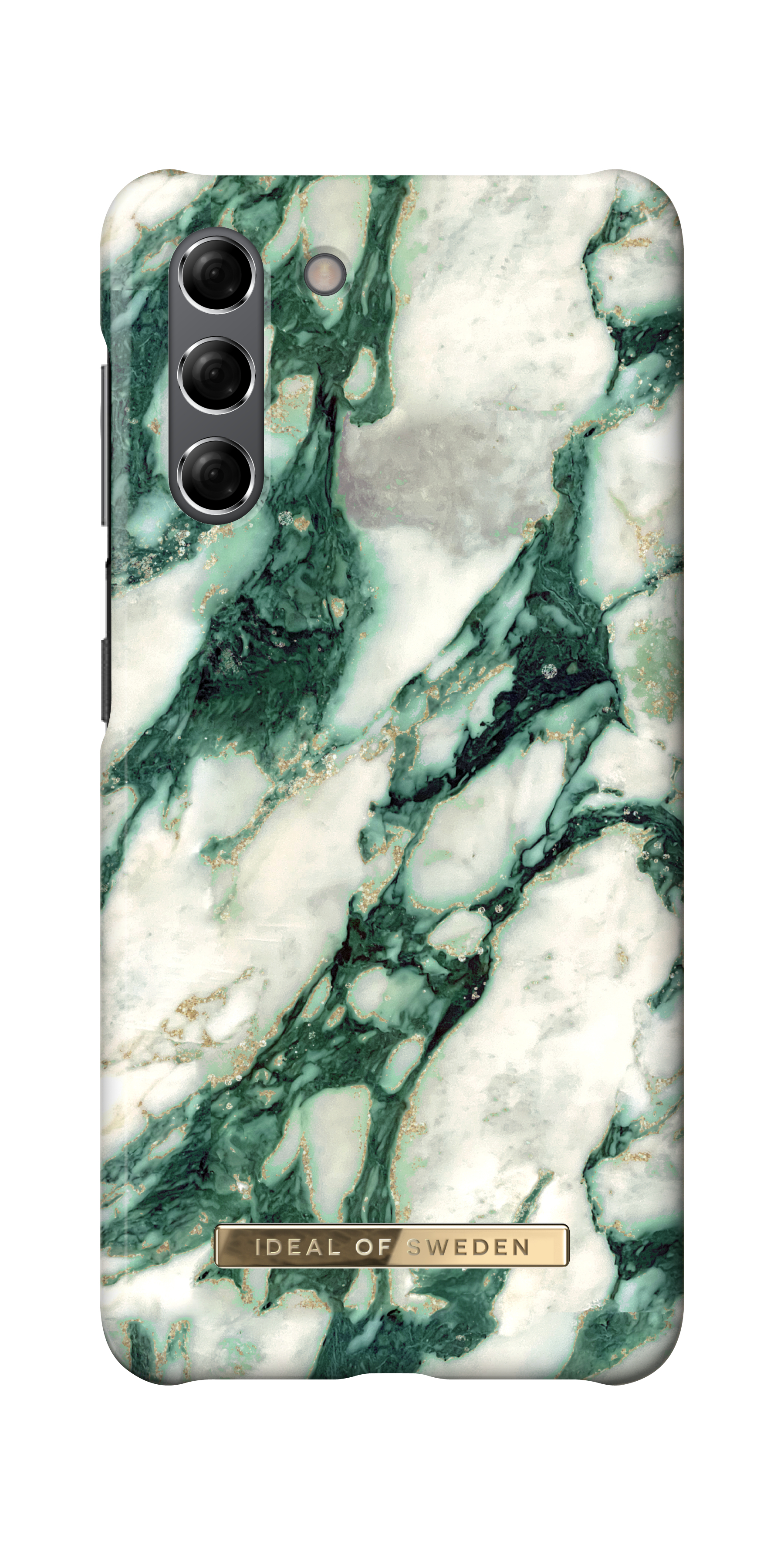 iDeal of Sweden Printed Case Galaxy S21 Calacatta Emerald Marble – image 3
