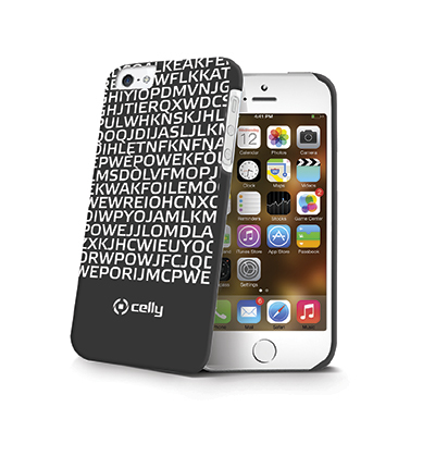 Celly CLOVE185BK mobile phone case Cover Black, White