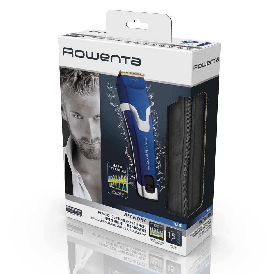 Rowenta TN5120F0 hair trimmers/clipper Blue, Silver 3 Nickel-Metal Hydride (NiMH) – image 8
