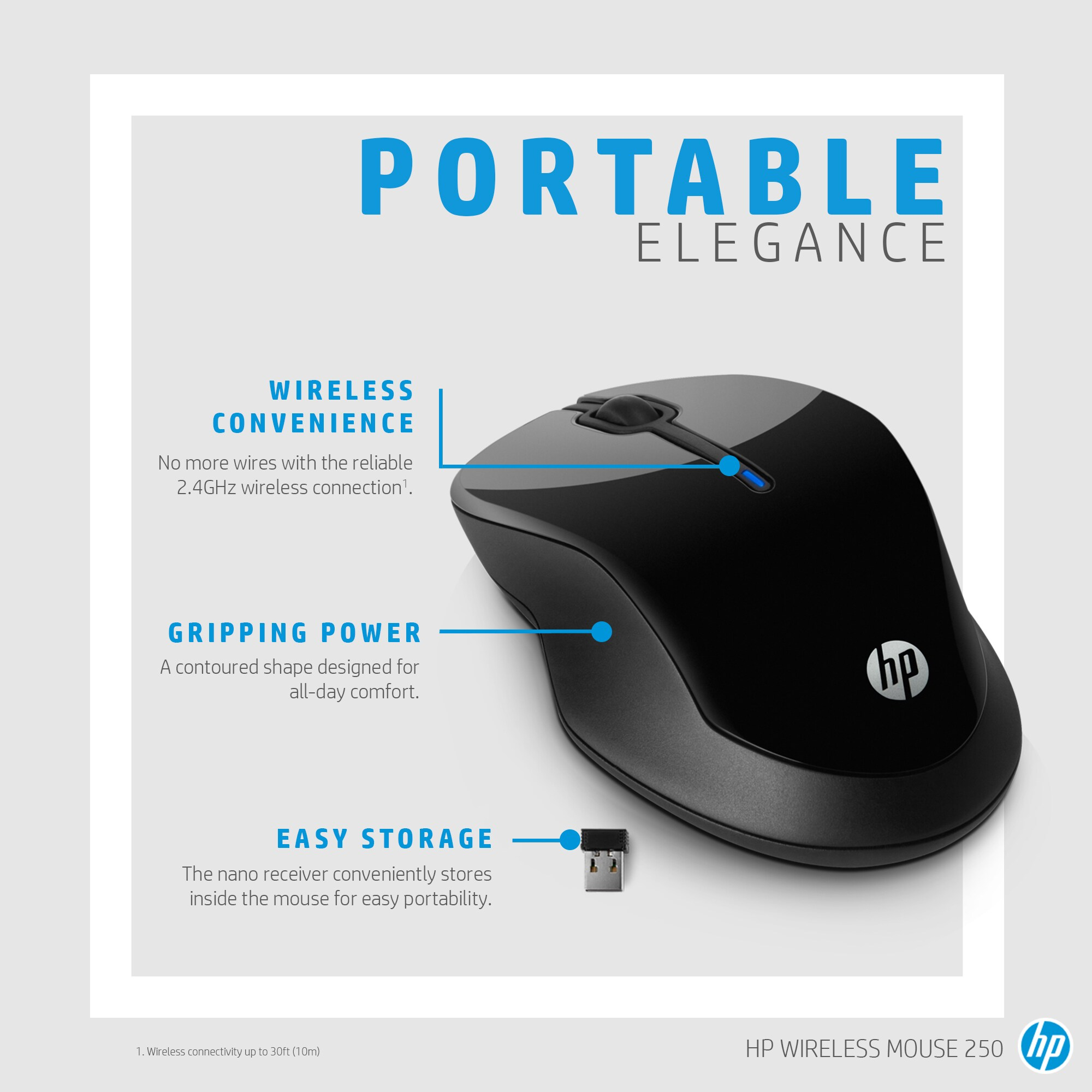 HP Wireless Mouse 250 – image 3