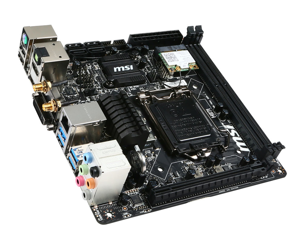 MSI H87I Intel® H87 LGA 1150 (Socket H3) mini ITX – image 3