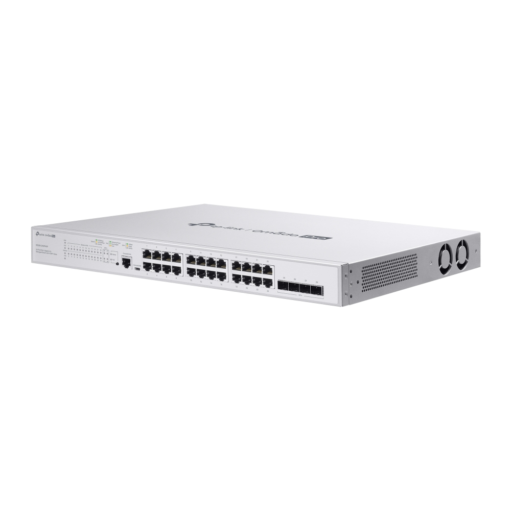 TP-Link Omada Pro 24-Port PoE+ Gigabit L2+ Managed Switch with 4 SFP+ Slots – image 2