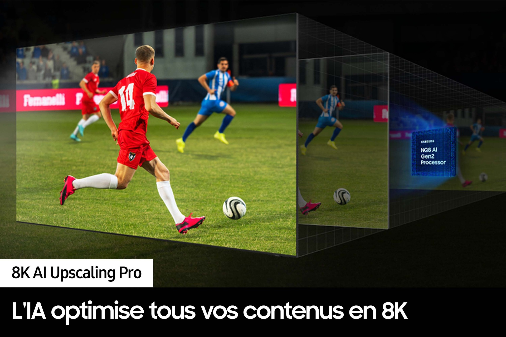 TV QLED SAMSUNG TQ75QN900D 8K 75 pouces Smart TV Tizen — photo 6