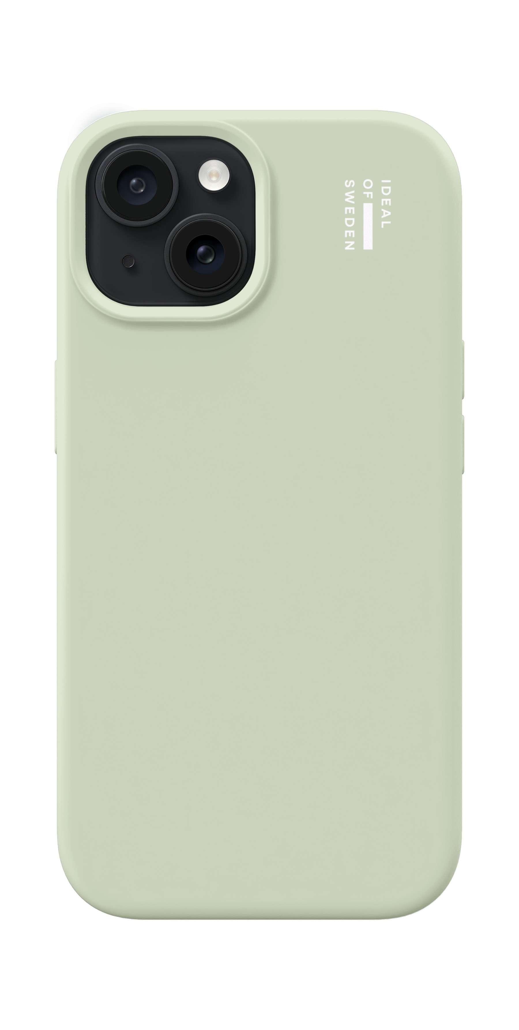 iDeal of Sweden Silicone Case MagSafe iPhone 13 / 14 / 15 / 16e / 17e Sage Green