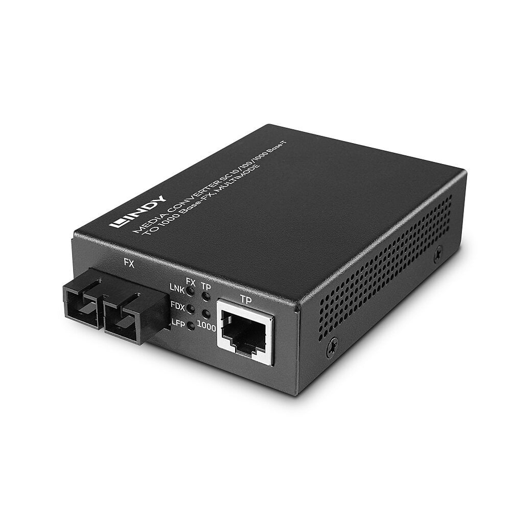 Lindy 25119 network media converter 850 nm Multi-mode Black – image 5