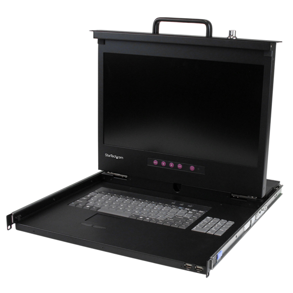 StarTech.com RKCONS17HDGB rack console