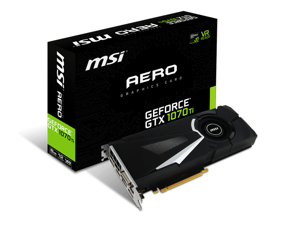 MSI AERO V330-235R graphics card NVIDIA GeForce GTX 1070 Ti – image 1