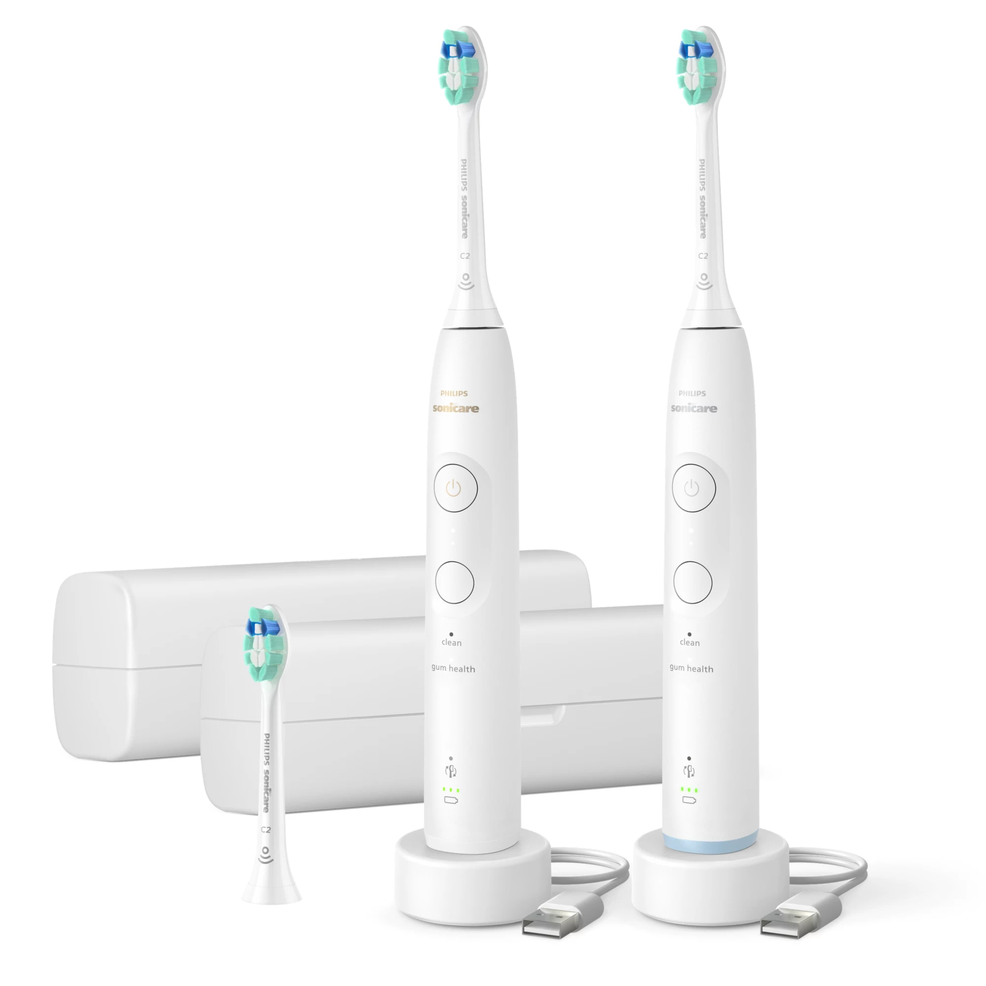 Philips HX7129/03 electric toothbrush Adult Sonic toothbrush White – image 1