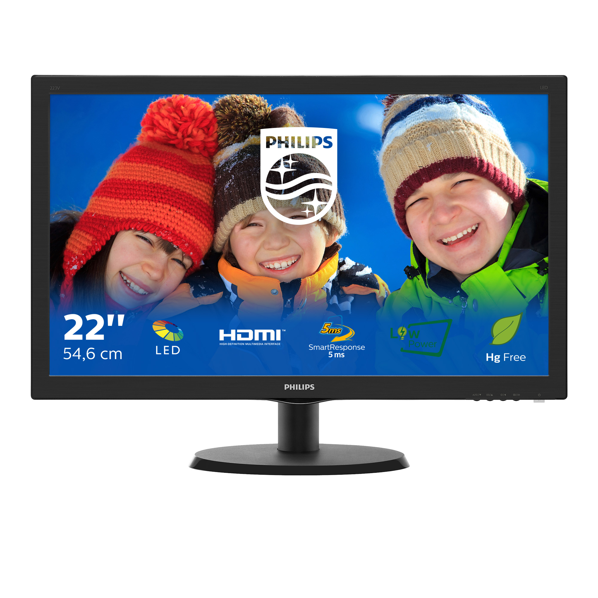 Philips V Line 223V5LHSB2/74 computer monitor – image 2